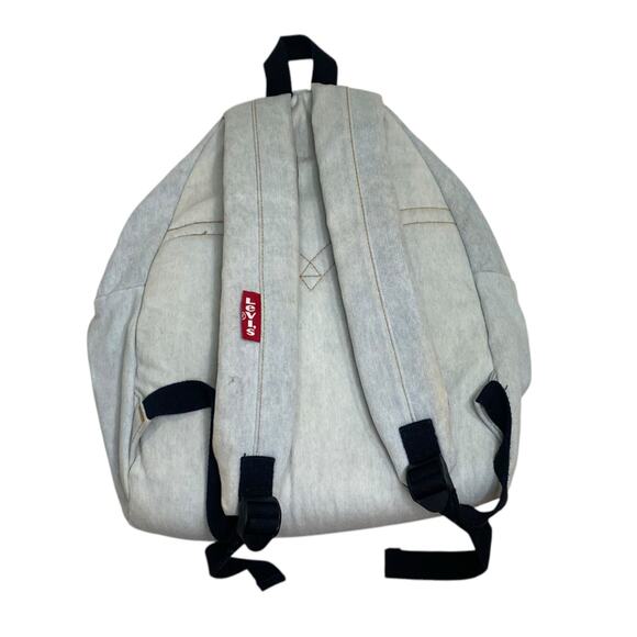 Levi's Backpack - Unisex Stone Washed Denim with 13-inch Laptop Sleeve - Picture 4 of 16